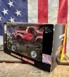 RARE - Véritable Miniature Monster Truck Ford F350 Chicago Bulls - Édition limitée et numérotée - Sous licence NBA - Import USA