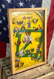 Véritable jeu de Bagatelle Américain (ancêtre du flipper) - Époque fin 1930’s - Made in USA