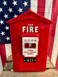 Véritable Téléphone Fire 911 « Alarm Box » - Années 1980’s - Provenance Pennsylvanie