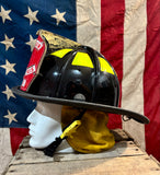 Véritable Casque de Pompier Américain - Tamalpais Fire Protection - Provenance Californie, USA