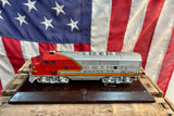 Véritable miniature d'une locomotive Santa Fe F3 de 1948 - 1992 - Import USA