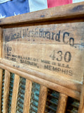 Véritable planche à laver National Washboard Company - MADE IN USA - Époque 1930's !