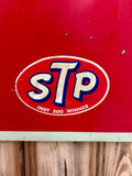 Véritable panneau routier Américain - STOP Indy500 - 61X61cm - Provenance Indiana, USA