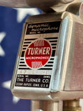 RARE - Véritable Microphone Américain de la Marque Turner - MADE IN USA - Provenance Texas - Époque fin 1950’s
