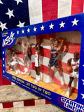 Véritable coffret de 5 figurines Starting Lineup Basketball USA TEAM 1996 - Jamais déballée !