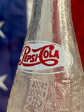 Véritable Bouteille en Verre Pepsi-Cola de 1957 ! Provenance États-Unis
