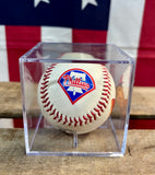 Véritable balle de baseball commémorative - Texas Rangers 1994 - Dans sa boîte de présentation - Import USA