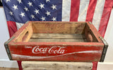 Véritable caisse en bois Coca Cola - Chattanooga 1975 - Import USA