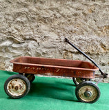 Véritable Chariot Radio Flyer - Import USA - Époque 1960’s - MADE IN USA - 91x43x37cm