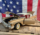 Véritable miniature Cadillac Eldorado Seville de 1958 en métal - Echelle 1:18 ! Import USA