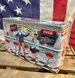 Boîte en métal Coca-Cola - Édition Diner américain - 2002 - Import USA