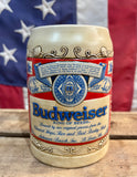 Chope à bière Budweiser en céramique - Époque 1990’s - Import USA