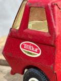 Ancien jouet de camion de pompiers Tiny Tonka Aerial Ladder n°675 de 1969 en métal - Made in USA