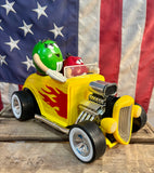 Véritable Distributeur M&M’s - Red & Green Hot Rod - Import USA