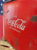 RARE - Véritable Glacière Coca-Cola des années 1950’s ! Acton Company - Provenance Oklahoma