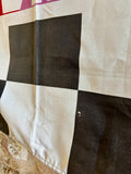 Véritable drapeau NASCAR damier officiel - 1,52 m x 0,91 m - Provenance Caroline du Nord