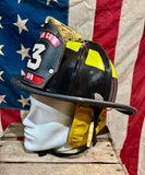 Véritable Casque de Pompier Américain - Suffield Fire Department - Provenance Connecticut, USA