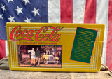 Véritable miniature d'un camion Coca-Cola - sorti en 1995 - Tirelire en métal - Dans sa boîte d’origine ! Import USA