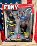 RARE - Véritable Figurine Pompiers de New York FDNY - Sous licence officielle - Sortie en 2002