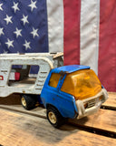 Ancien camion porte-voitures Mini Tonka Motor Mover de 1973 en métal - Made in USA