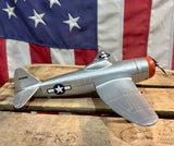 Ancien avion de chasse américain P-47 Thunderbolt en plastique - Import USA
