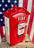 Véritable Téléphone Fire 911 « Alarm Box » - Années 1980’s - Provenance Pennsylvanie
