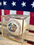 Véritable balle de baseball commémorative - Inaugural Season 1998 - Dans sa boîte de présentation - Import USA