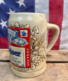 Chope à bière Budweiser en céramique - Époque 1990’s - Import USA