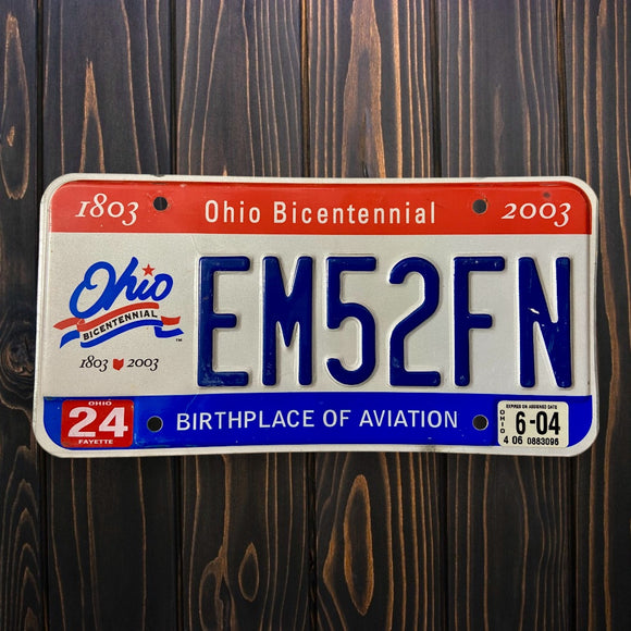 Ohio Bicentennial 2003 - EM52FN