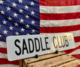Véritable panneau de rue Américain - 60,5cm x 15cm - Import USA - SADDLE CLUB Dr.