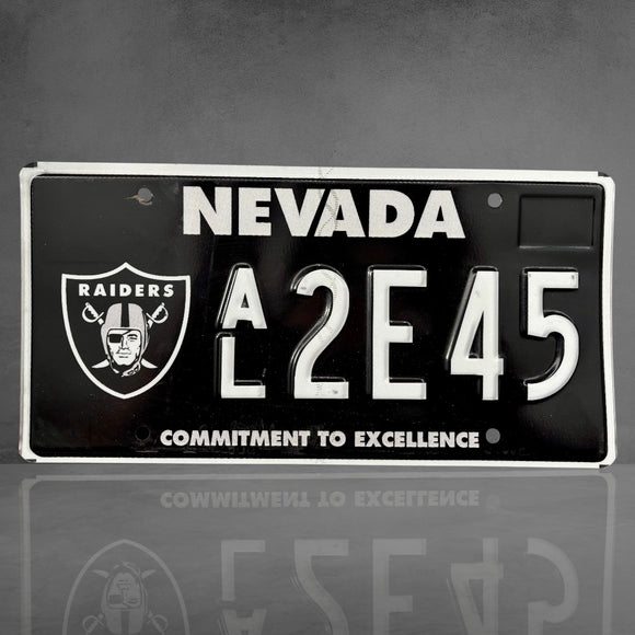 RARE - Nevada NFL Las Vegas Raiders AL2E45
