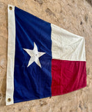 Véritable drapeau de l’État du Texas - 100% coton - Étoile Brodée ! 92x60cm