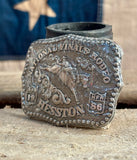 Véritable Boucle de Ceinture National Finals Rodeo 1986 - ENCORE EMBALLÉE