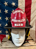 Véritable Casque de Pompier Américain - Tamalpais Fire Protection - Provenance Californie, USA