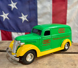 Véritable miniature tirelire Chevrolet Panel Delivery de 1938 en métal - Echelle 1:25 - MADE IN USA