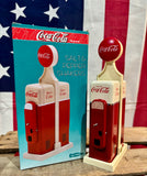 Véritable Salière (Sel & Poivre) en forme de distributeur Coca-Cola® - Sous licence officielle - 1993