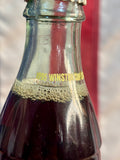 Véritable Bouteille en Verre Coca-Cola - Édition NASCAR Winston Cup Champion - 1995 - Pleine et Scellée - Provenance États-Unis