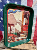 Véritable plateau en métal Coca-Cola - Sous licence officielle - MADE IN USA