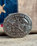 Véritable Boucle de Ceinture National Finals Rodeo 1984 - ENCORE EMBALLÉE