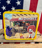 Véritable Lunchbox McDonald’s - Édition 1982 - Ronald Sheriff Of Cactus Canyon - Import USA