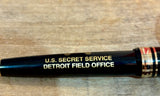 RARE - Véritable stylo du U.S. Secret Service - Technical Security Division - Avec étui - Import USA