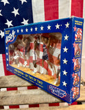 Véritable coffret de 5 figurines Starting Lineup Basketball USA TEAM 1996 - Jamais déballée !