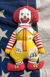 Véritable Mascotte Ronald McDonald’s - Époque 1984 - Import USA