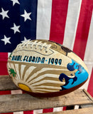 Véritable Ballon de Football Américain Super Bowl XXXIII - Miami Floride 1999 - Édition Limitée 10.000 exemplaires