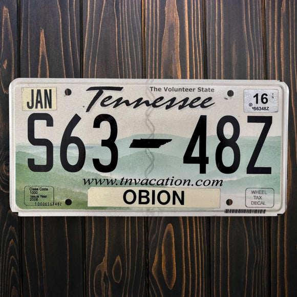 Tennessee Obion S63 48Z