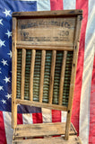 Véritable planche à laver National Washboard Company - MADE IN USA - Époque 1930's !