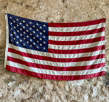 Véritable drapeau américain Champion - Années 1980’s - Étoiles brodées - Made in USA - Provenance Iowa