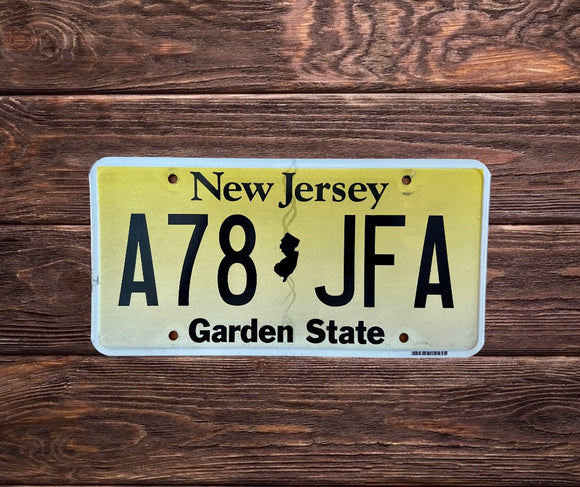 New Jersey Garden State A78 JFA