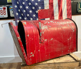 EXCEPTIONNEL - Véritable boîte aux lettres américaine XXL - 1938 - Made in USA - Provenance Ohio