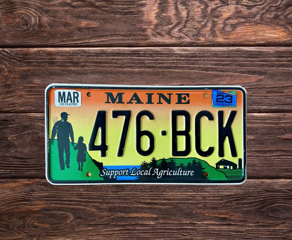 Maine Local Agriculture 476 BCK